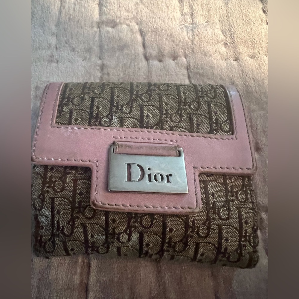 Vintage Dior Trotter Wallet